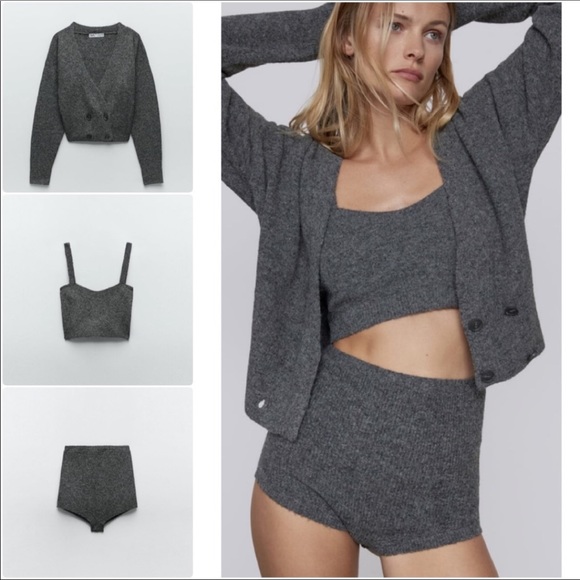 Zara 2 Piece Sweater Tank Set - Picture 3 of 6
